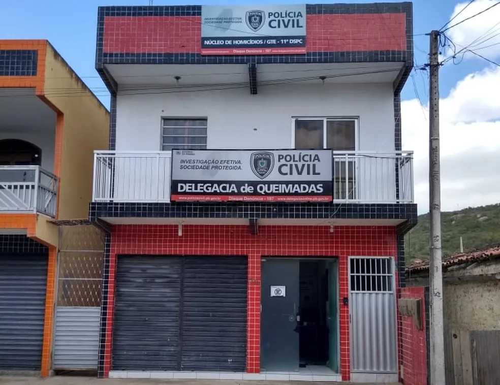 Homem foi levado para Queimadas — Foto: Polícia Civil/ Divulgação