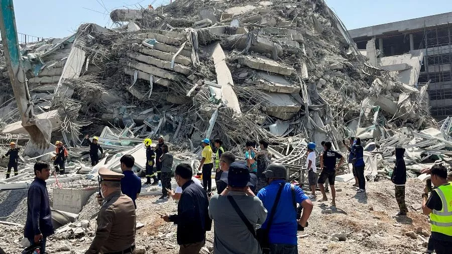 Terremoto de Magnitude 7,7 Atinge Mianmar e Tailândia