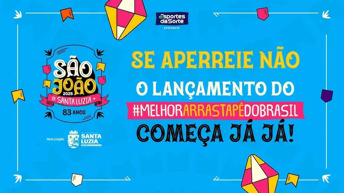 Programação do São João de Santa Luzia 2025