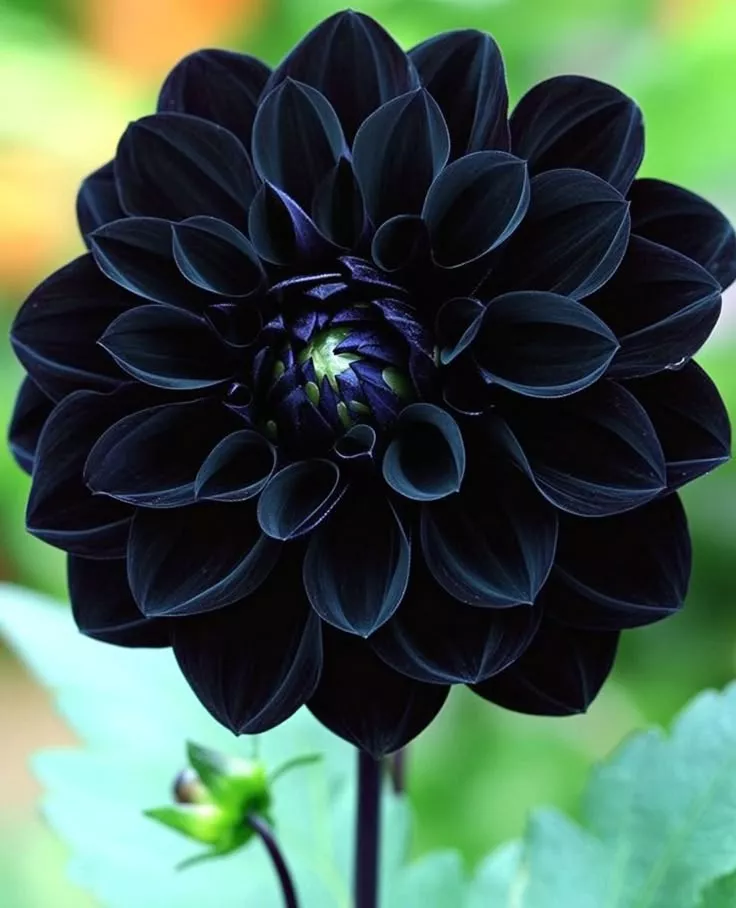 Dália Preta: A Rainha Negra dos Jardins de Verão