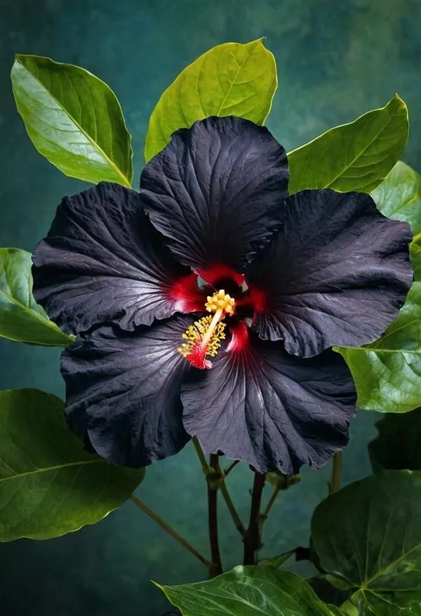 Hibisco Preto: A flor tropical que parece feita de cetim negro
