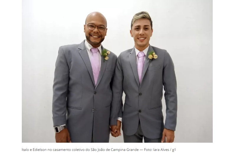‘Amor tem que ser vivido’, dizem noivos que se conheceram em quadrilha junina em Campina Grande