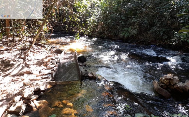 Garimpo desmontado na Unidade de Conservação Nascentes do Rio Araguaia - Foto por: Sema-MT