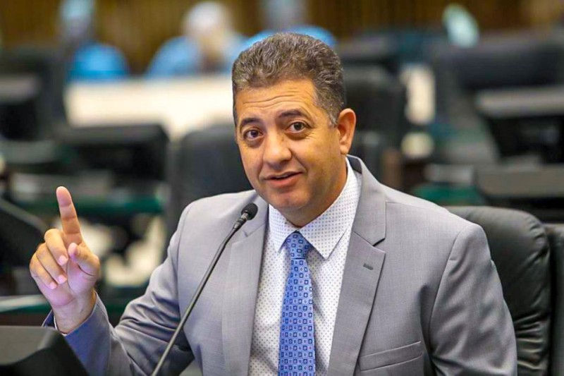 Deputado Cobra Repórter (PSD), presidente da Comissão de Defesa dos Direitos da Criança, do Adolescente, do Idoso e da Pessoa com Deficiência (Criai), da Assembleia Legislativa do Paraná. / Créditos: Orlando Kissner/Alep