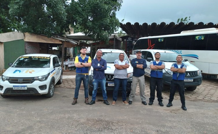 Equipe de fiscalização de transporte e terminais rodoviários no município de Araguatins - Foto: Divulgação