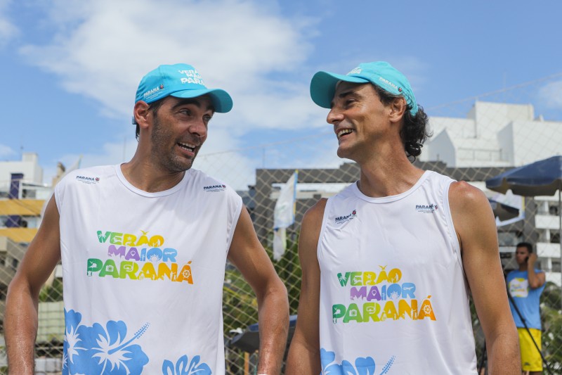 Gemeinsam mit dem Olympiasieger begeistert Vôlei das Estrelas das Sommerprogramm von Maior Paraná