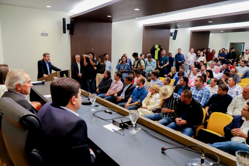 Cerimônia de posse da Assomasul (Foto: Edson Ribeiro)