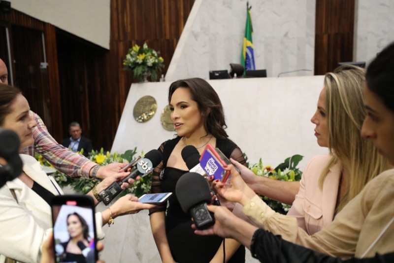 Deputada Maria Victoria (PP), segunda secretária da Assembleia Legislativa do Paraná. / Créditos: Orlando Kissner/Alep