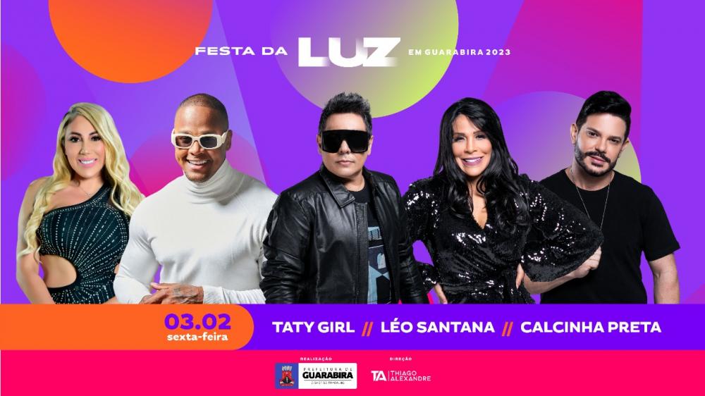 Festa da Luz ao vivo 03/02/2023 | Guarabira-PB