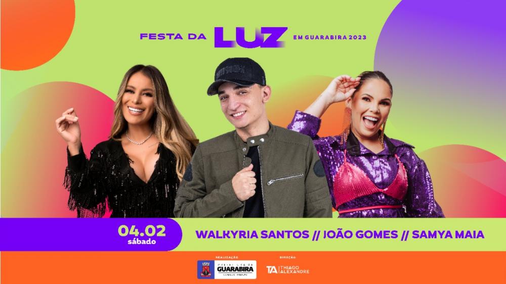 AO VIVO Festa da Luz 2023 - 04/02/2023 | Guarabira-PB
