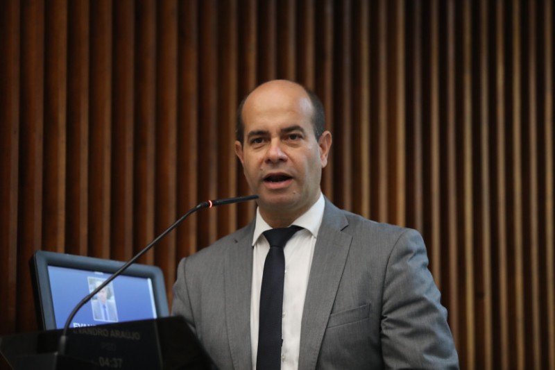 Deputado Evandro Araújo (PSD). / Créditos: Orlando Kissner/Alep