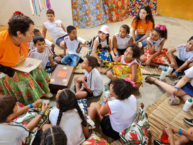 O evento contou com muita alegria, diversão e brincadeiras.