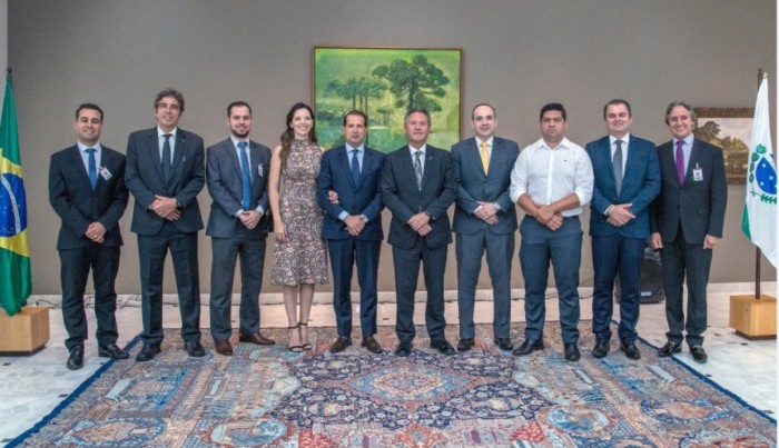 “Foi uma conversa altamente produtiva, de convergência de teses e que, tenho certeza, produzirá resultados frutíferos em um futuro breve”, disse Micheletto. / Créditos: Divulgação