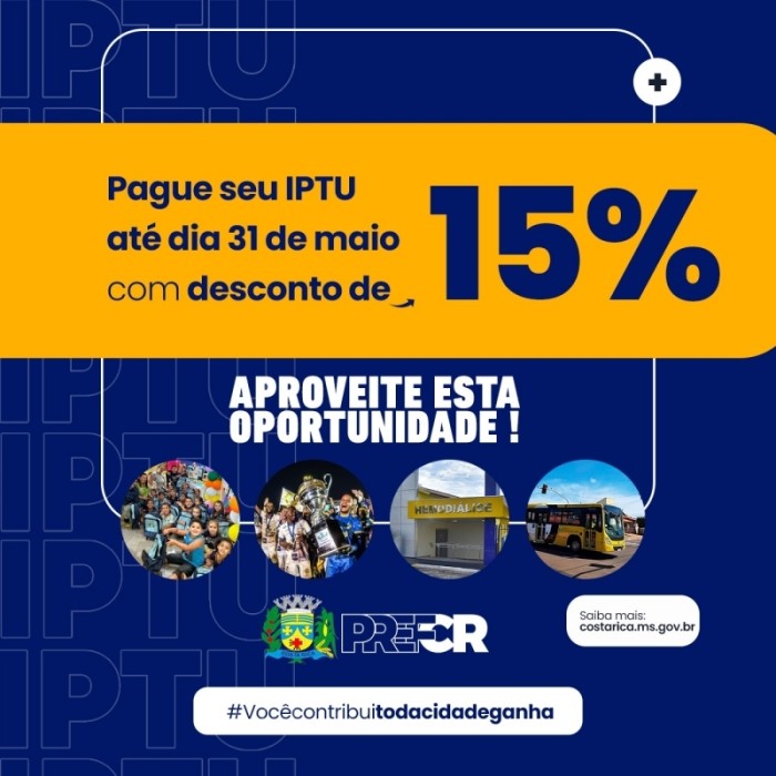 Foto: Reprodução/Prefeitura de Costa Rica - MS