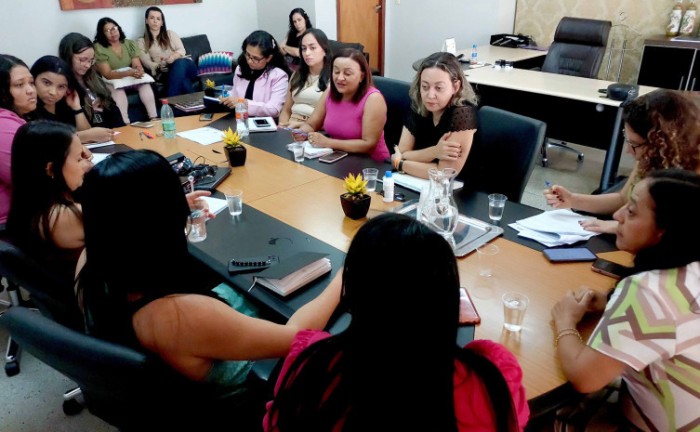 Setas recebe a visita técnica da Senarc, e da consultora contratada para realização do trabalho - Foto: Carlessandro Souza/Governo do Tocantins