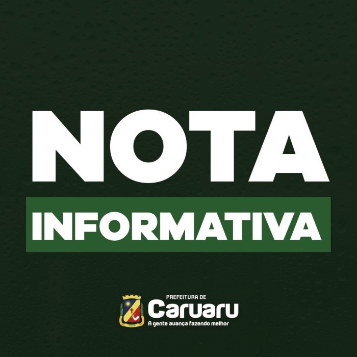 Foto: Reprodução/Prefeitura de Caruaru - PE