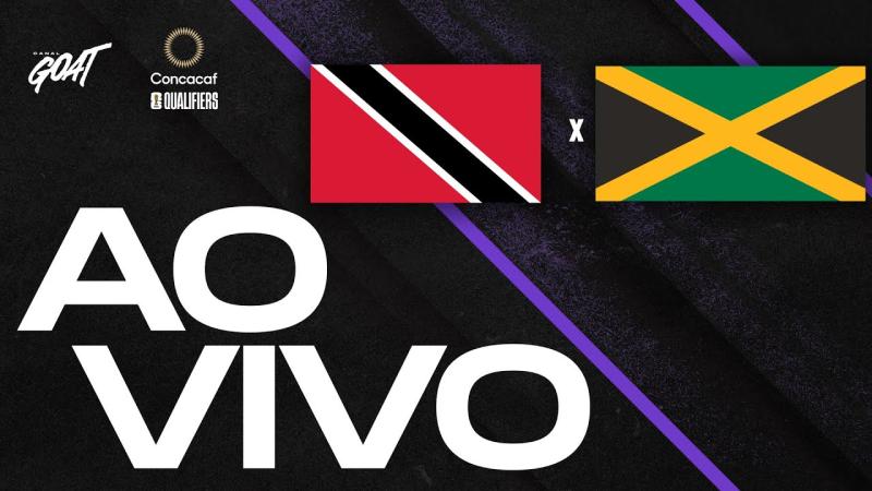 AO VIVO: JOGO TRINIDAD E TOBAGO X JAMAICA 13/11/2025