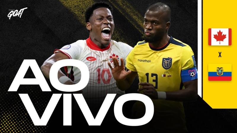 AO VIVO: JOGO CANADÁ X EQUADOR 13/11/2025