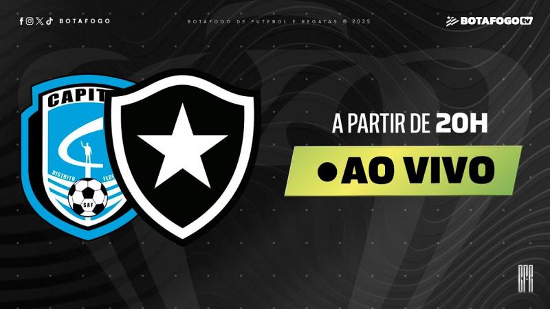 AO VIVO: Capital-DF x Botafogo na Copa do Brasil 22/05/2025