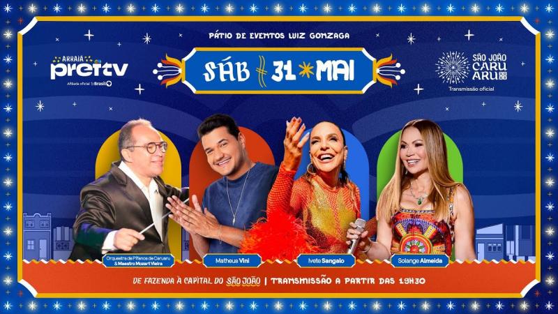 AO VIVO: São João de Caruaru/PE - 31/05/2025