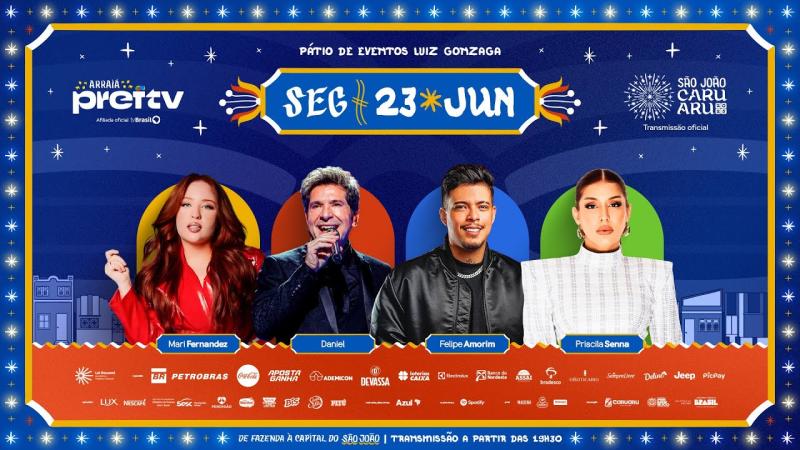 AO VIVO: São João de Caruaru 23/06/2025