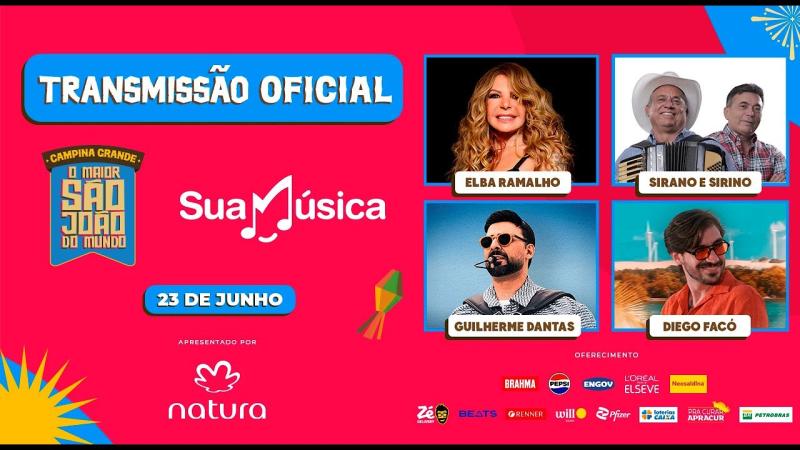 AO VIVO: São João de Campina Grande 23/06/2025